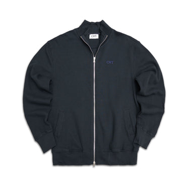 The Donisthorpe – Organic Full-Zip Sweatshirt – Navy