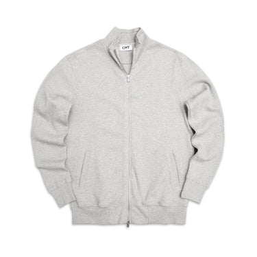 The Donisthorpe – Organic Full-Zip Sweater – Grey