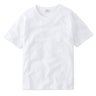 White t-shirt on a white background