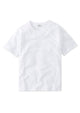 White t-shirt on a white background