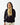 Women in black oversized hoodie