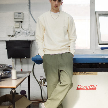 Regular Sweatshirt  – Ecru