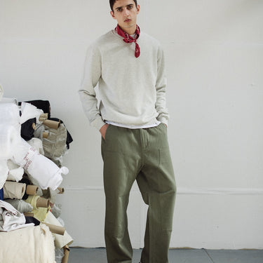 Regular Sweatshirt  – Grey Marl