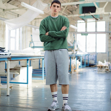 Regular Sweatshirt  – Green