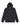 organic black hoodie